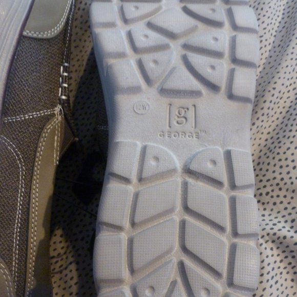 Men's Wide Sz12 George Slip on Lightweight comfort sneakers with memory foam - Picture 5 of 10